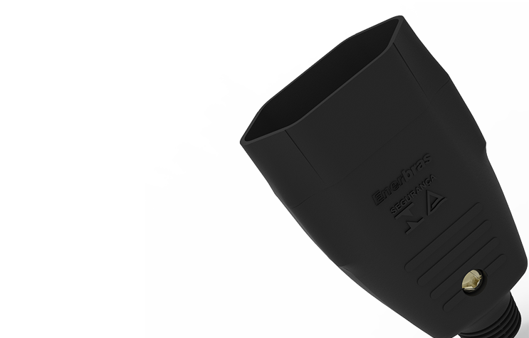 Tomada móvel 2p+t 10a