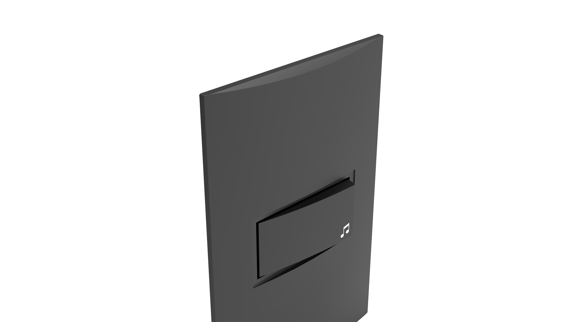 Conjunto interruptor 1 tecla campainha