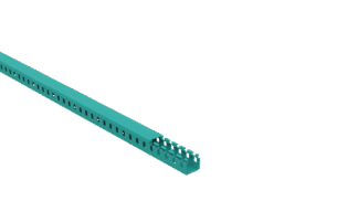 Canaleta industrial 20x20 aberta