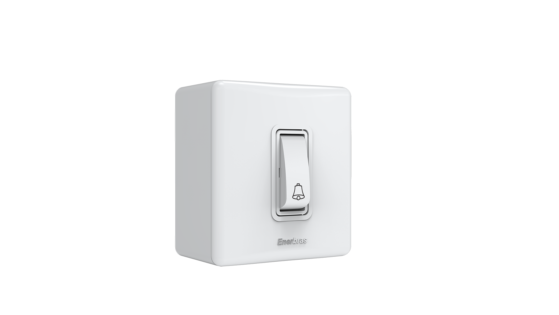 Conjunto interruptor 1 tecla campainha