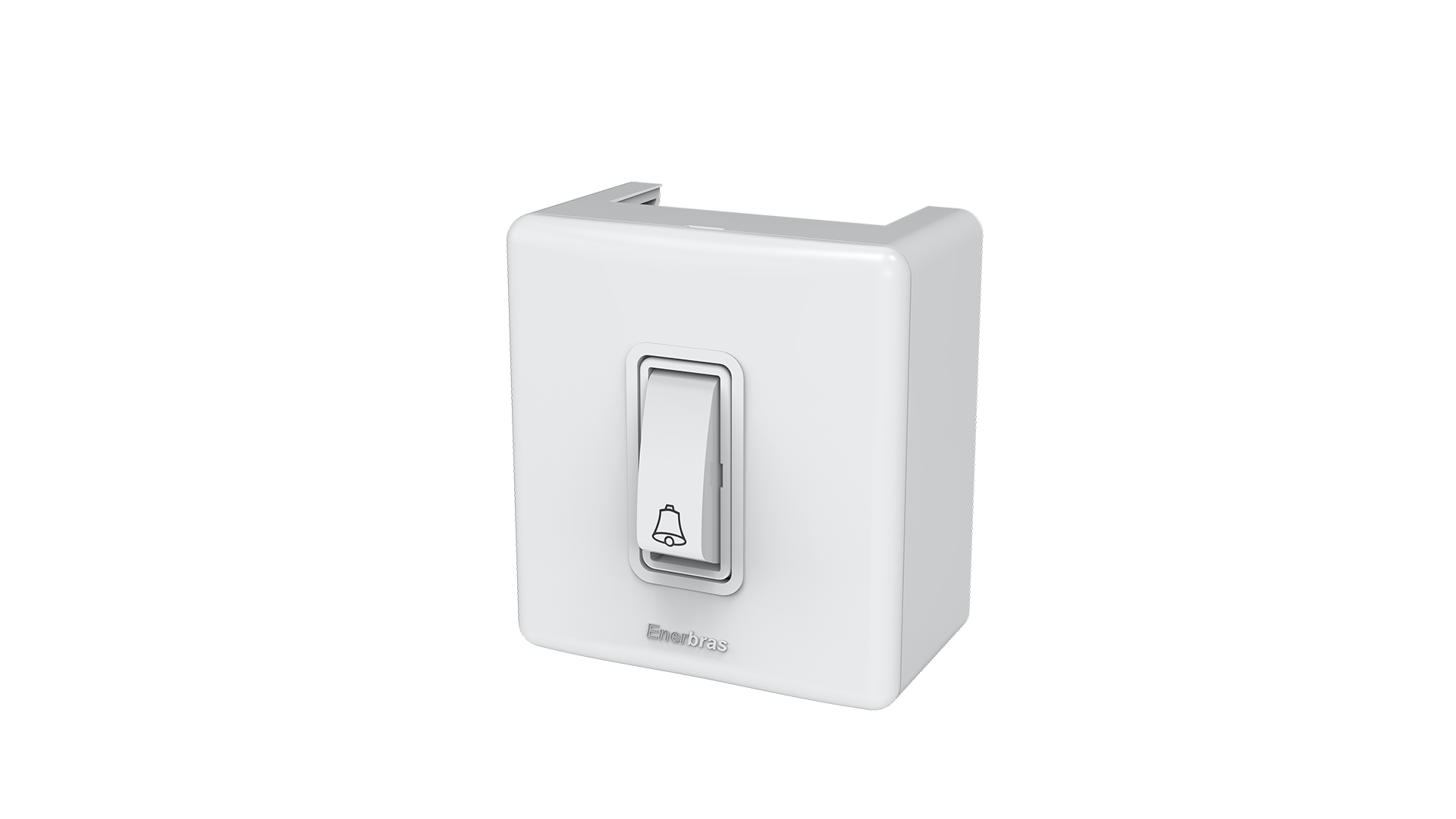 Conjunto interruptor 1 tecla campainha