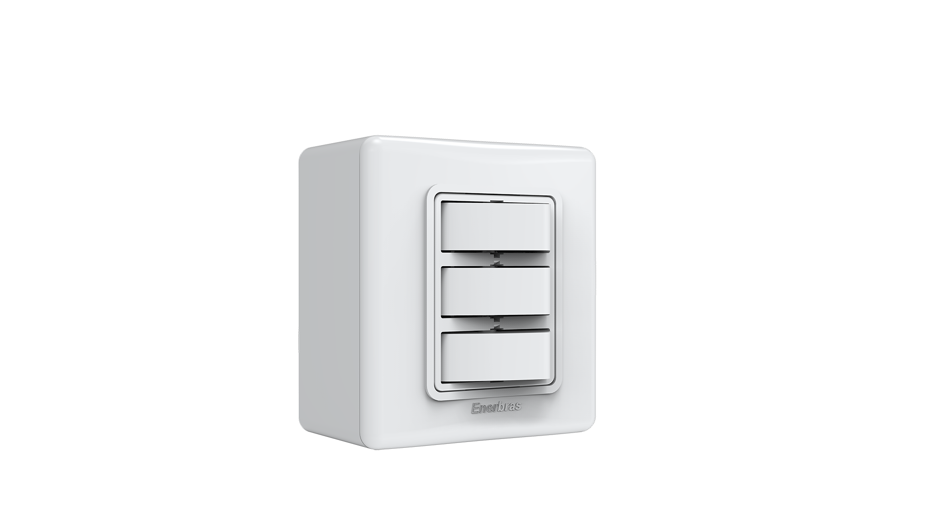 Conjunto interruptor 3 teclas paralelo