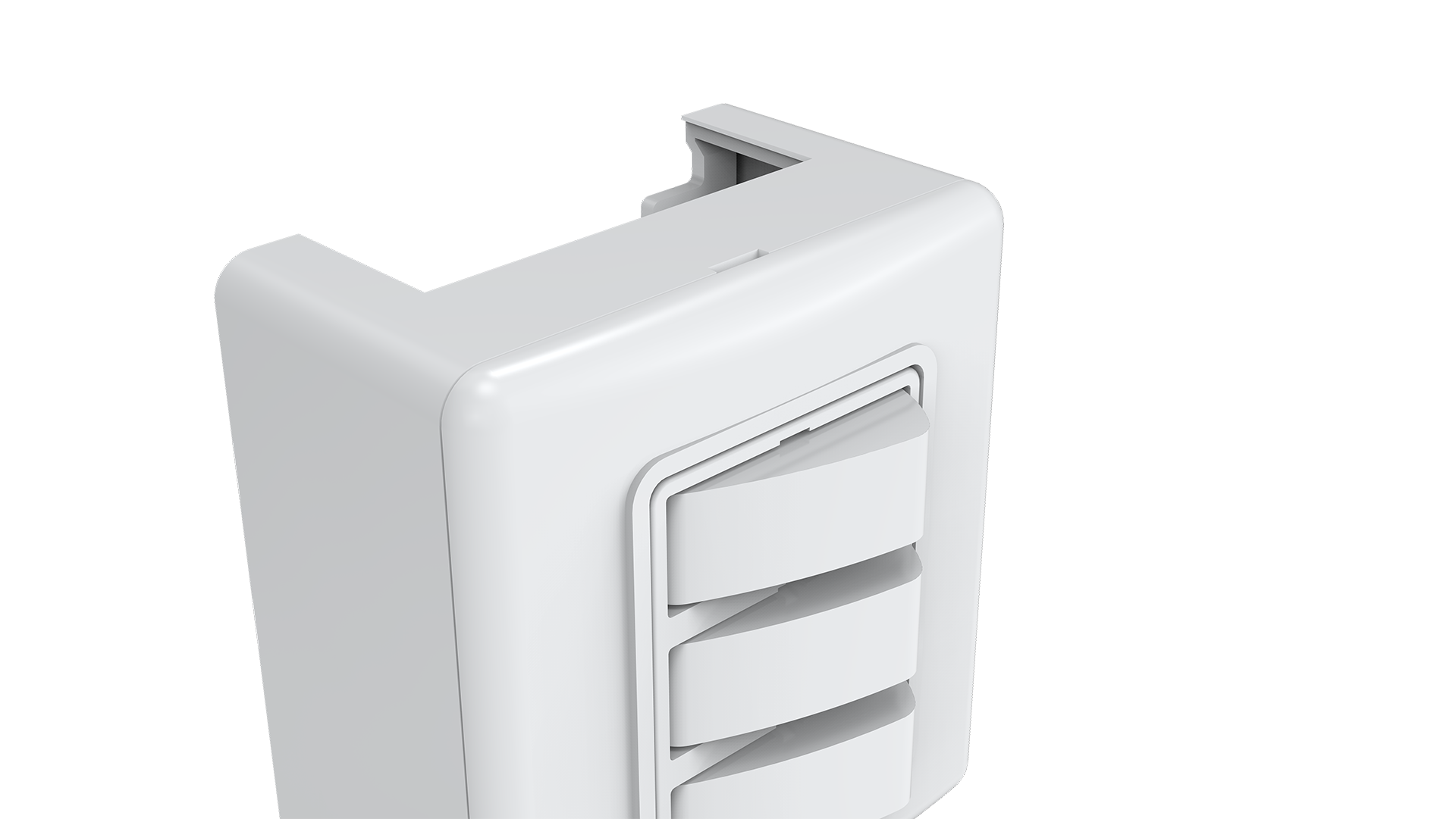 Conjunto interruptor 3 teclas paralelo