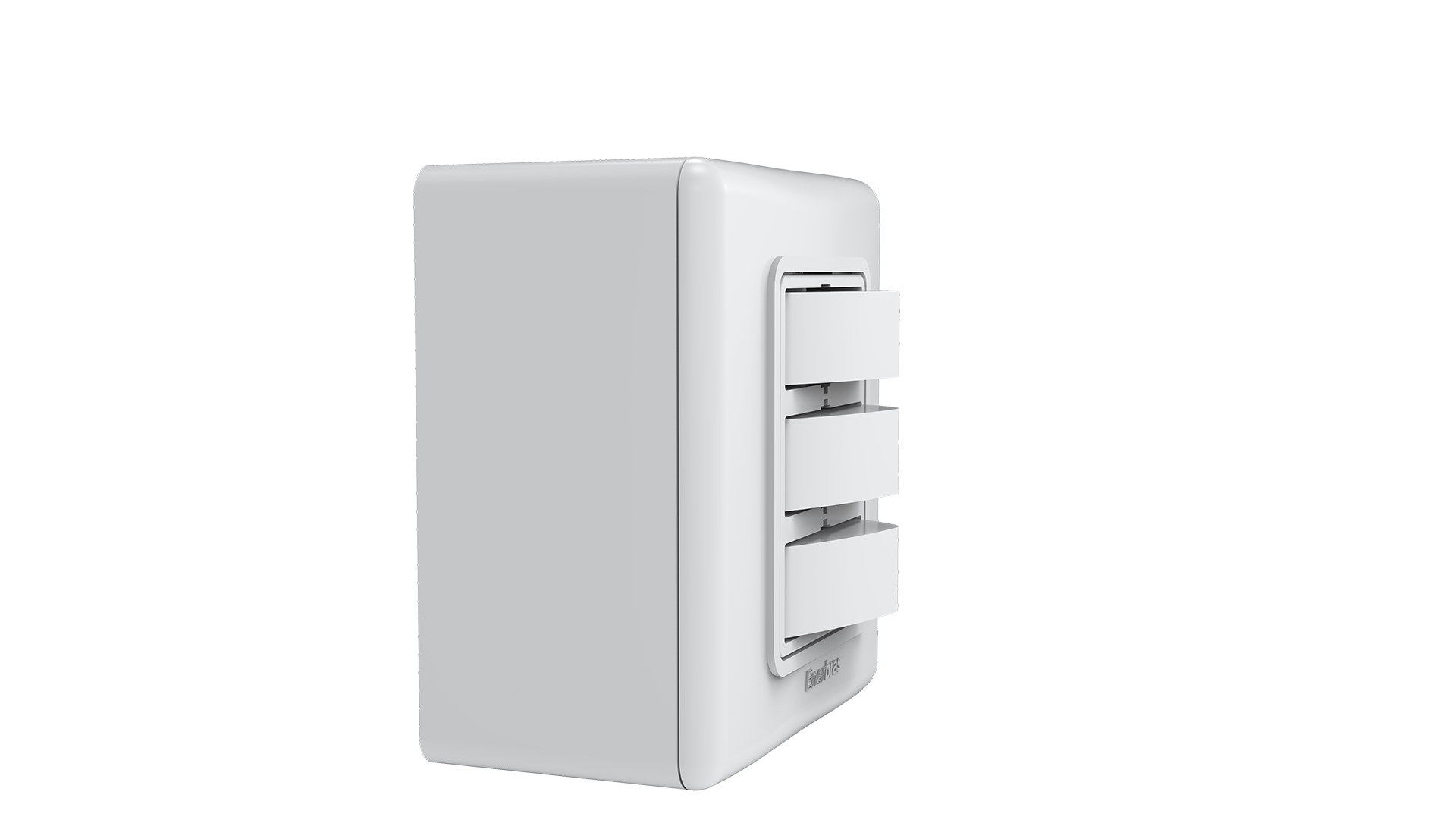 Conjunto interruptor 3 teclas simples