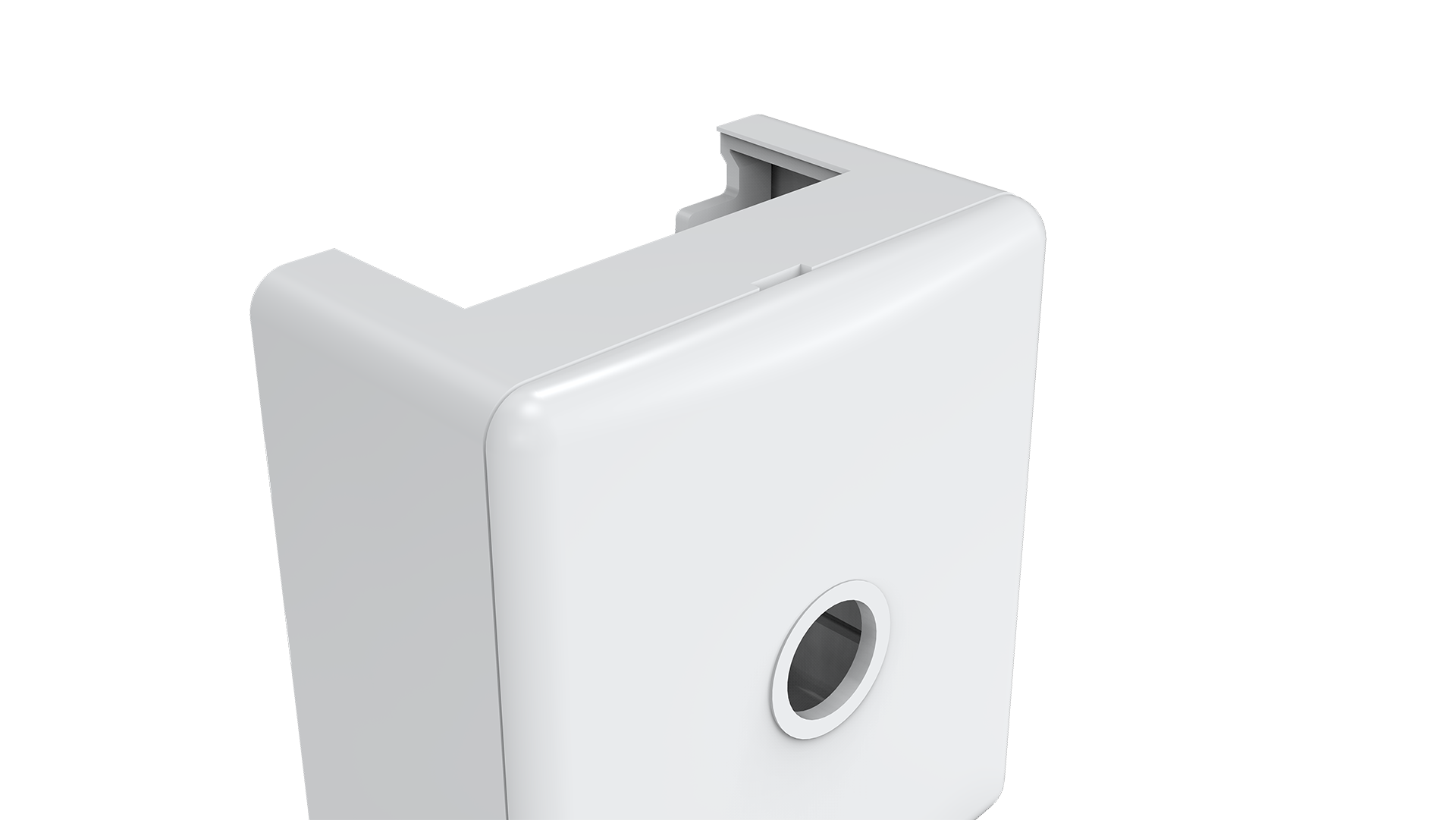 Conjunto placa saída de fio ø1/2"