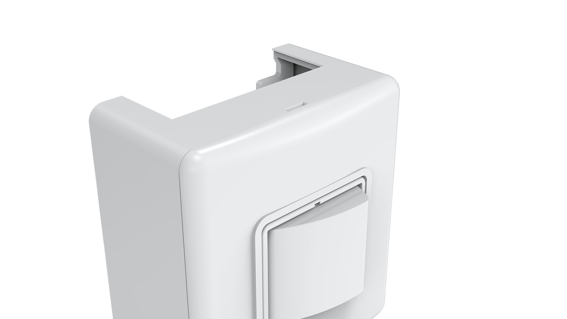 Conjunto interruptor 1 tecla intermediário