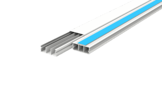 Canaleta 40x15 com fita dupla face