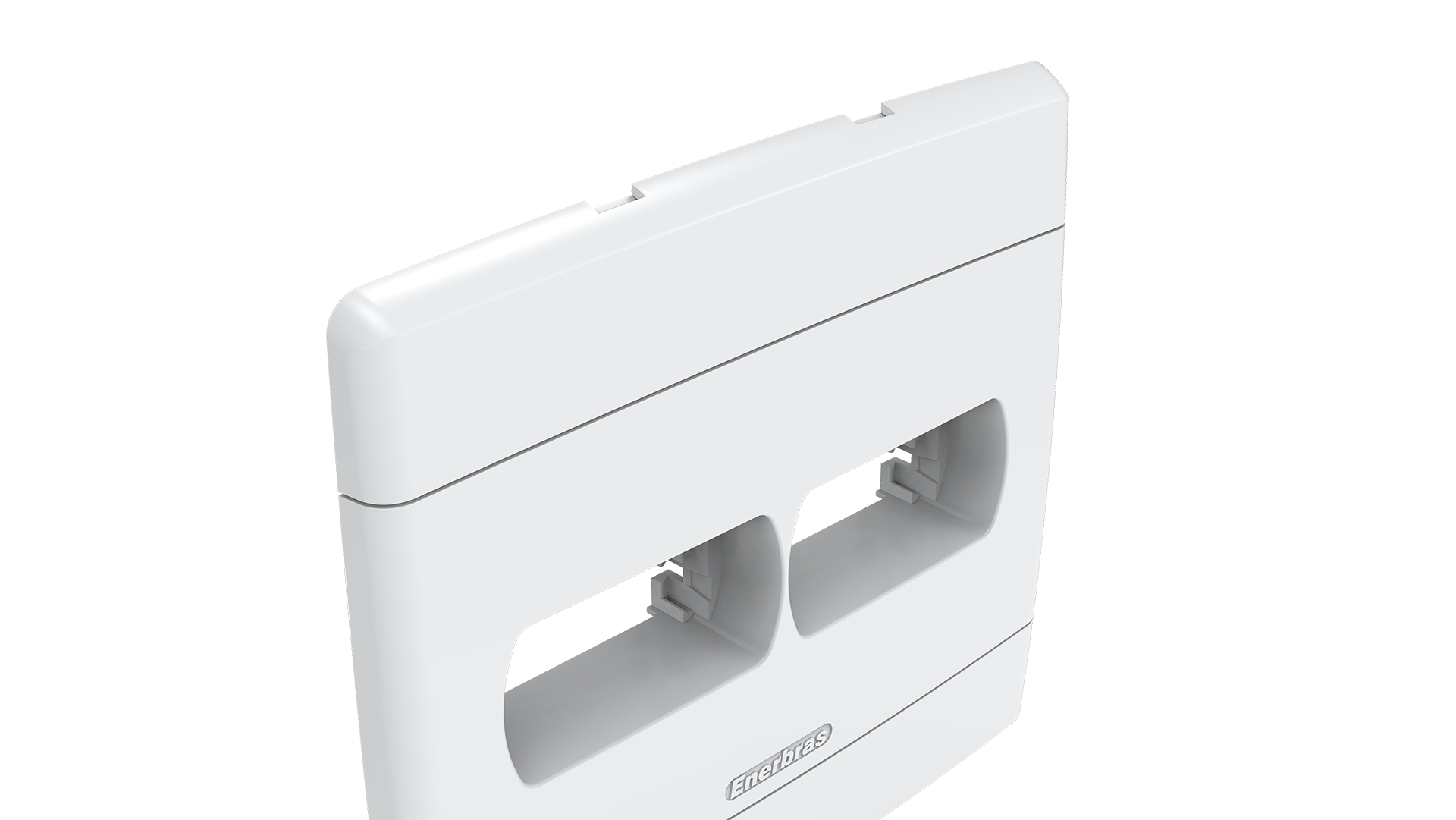 Placa-suporte 4x4" 1+1 módulo