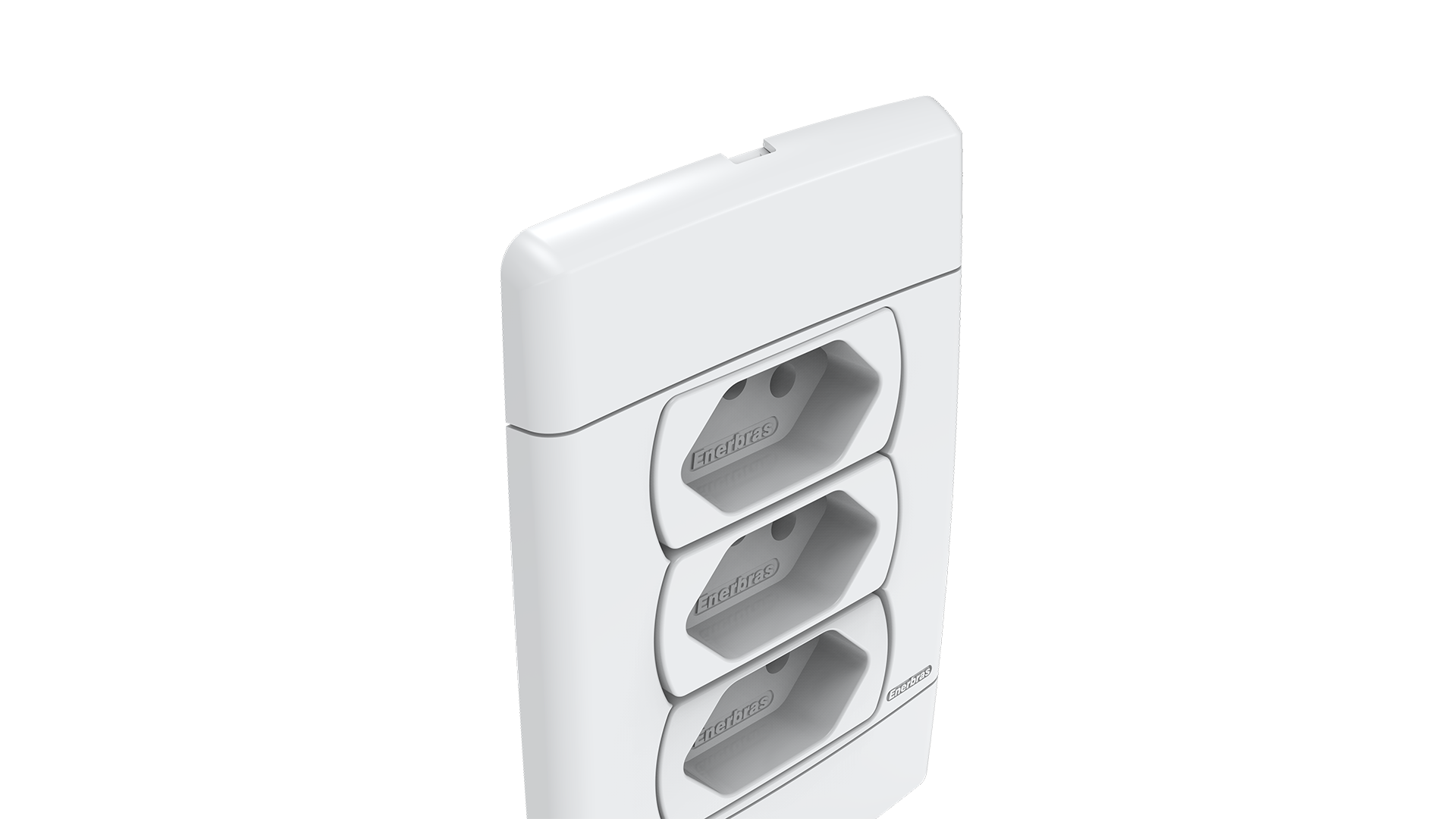 Conjunto tomada tripla 10a