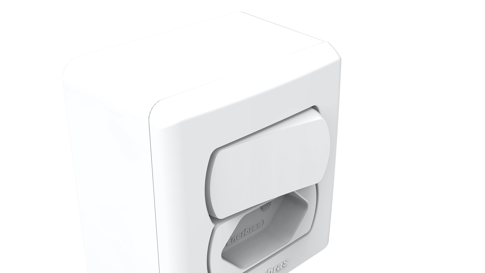 Conjunto interruptores 1 tecla paralelo + tomada 10a