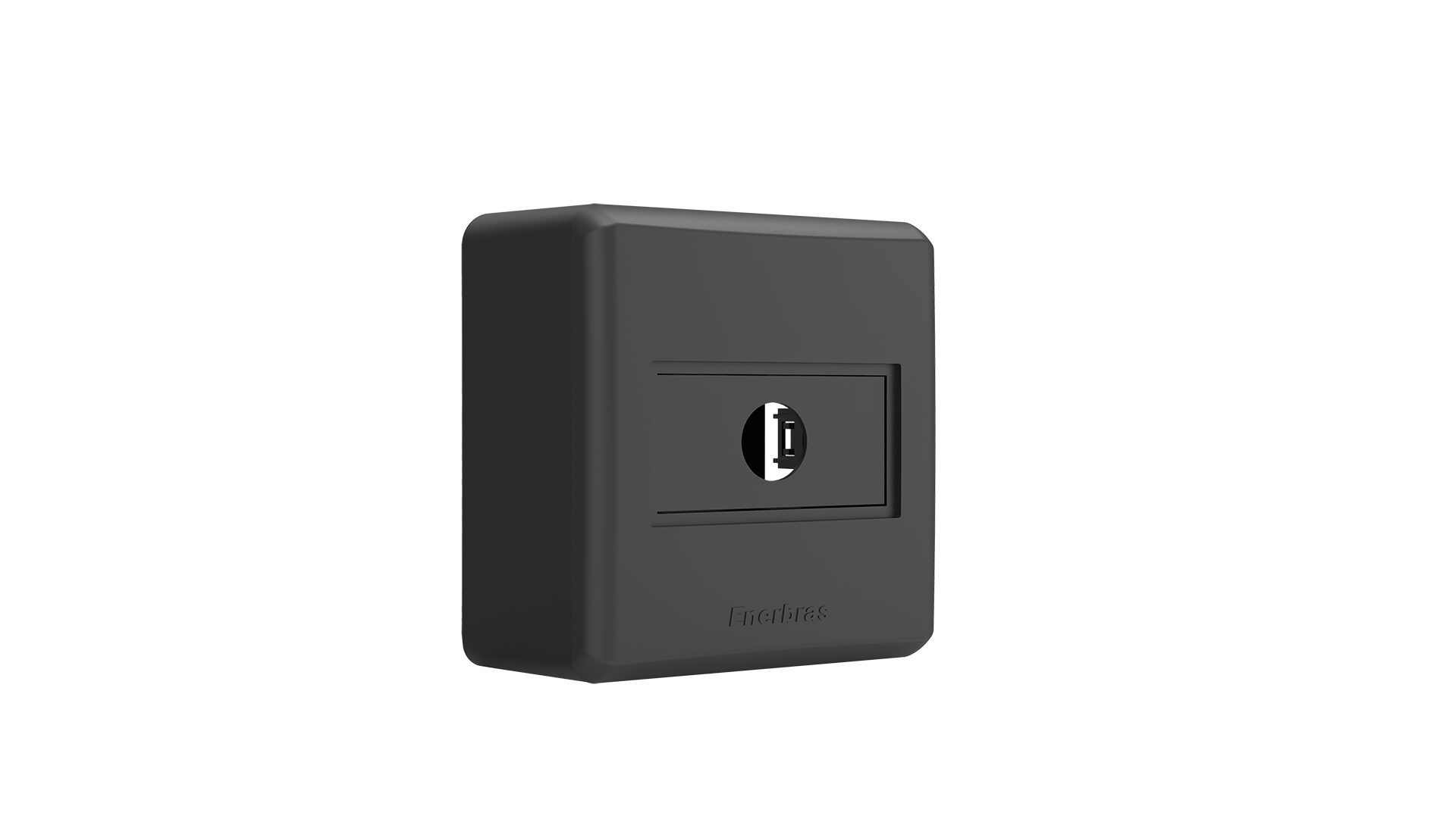 Conjunto placa saída de fio ø1/2" + caixa padrão