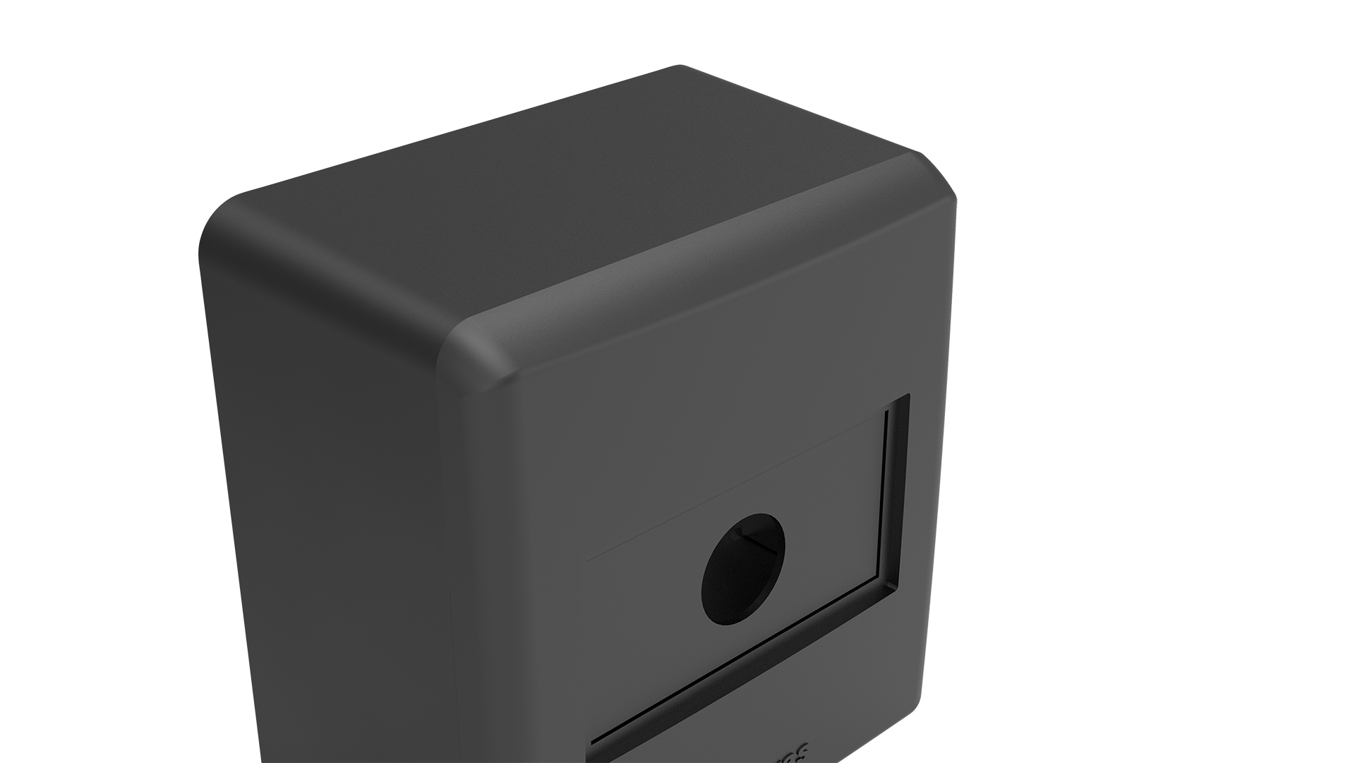 Conjunto placa saída de fio ø1/2" + caixa padrão