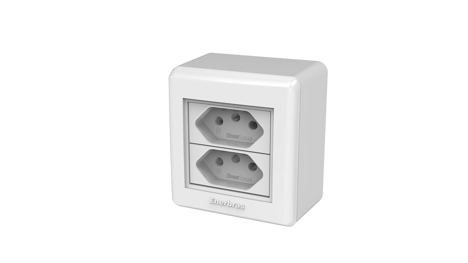 Conjunto tomada dupla 20a