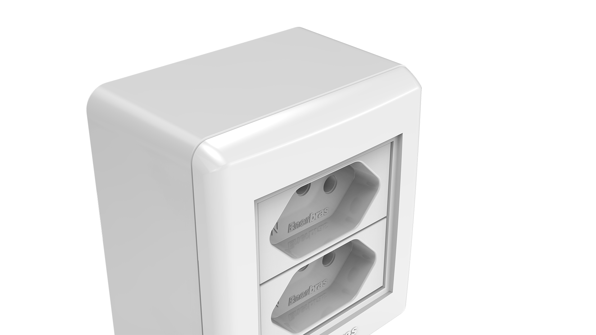 Conjunto tomada dupla 20a