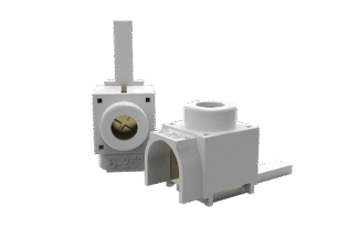 Conector curto pino 25 mm²