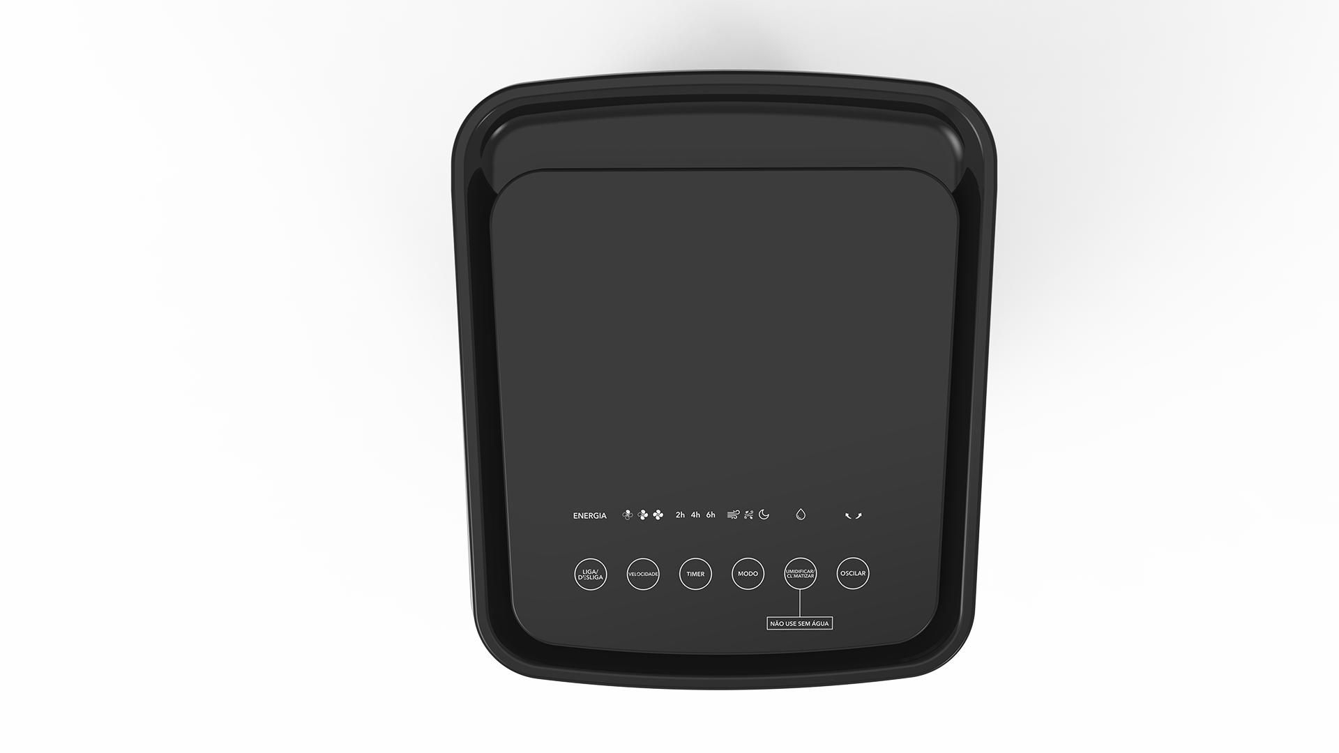 Climatizador digital 127v branco