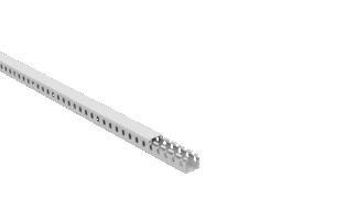 Canaleta industrial 20x20 aberta