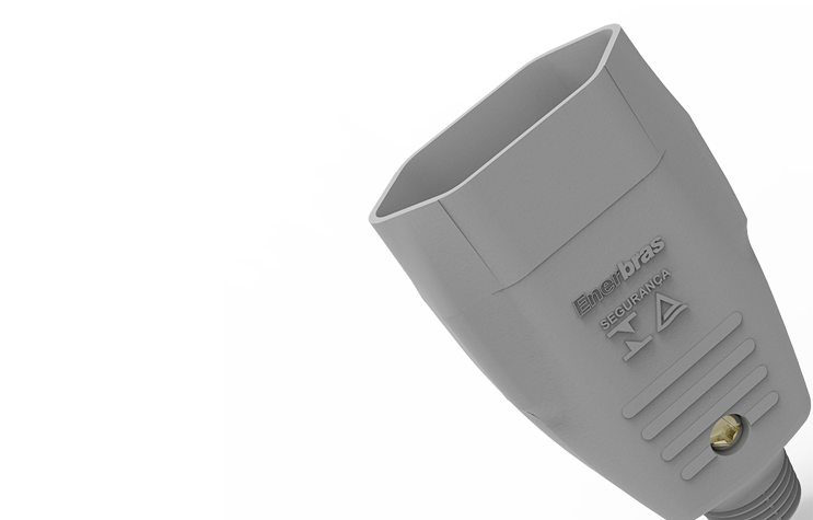 Tomada móvel 2p+t 10a