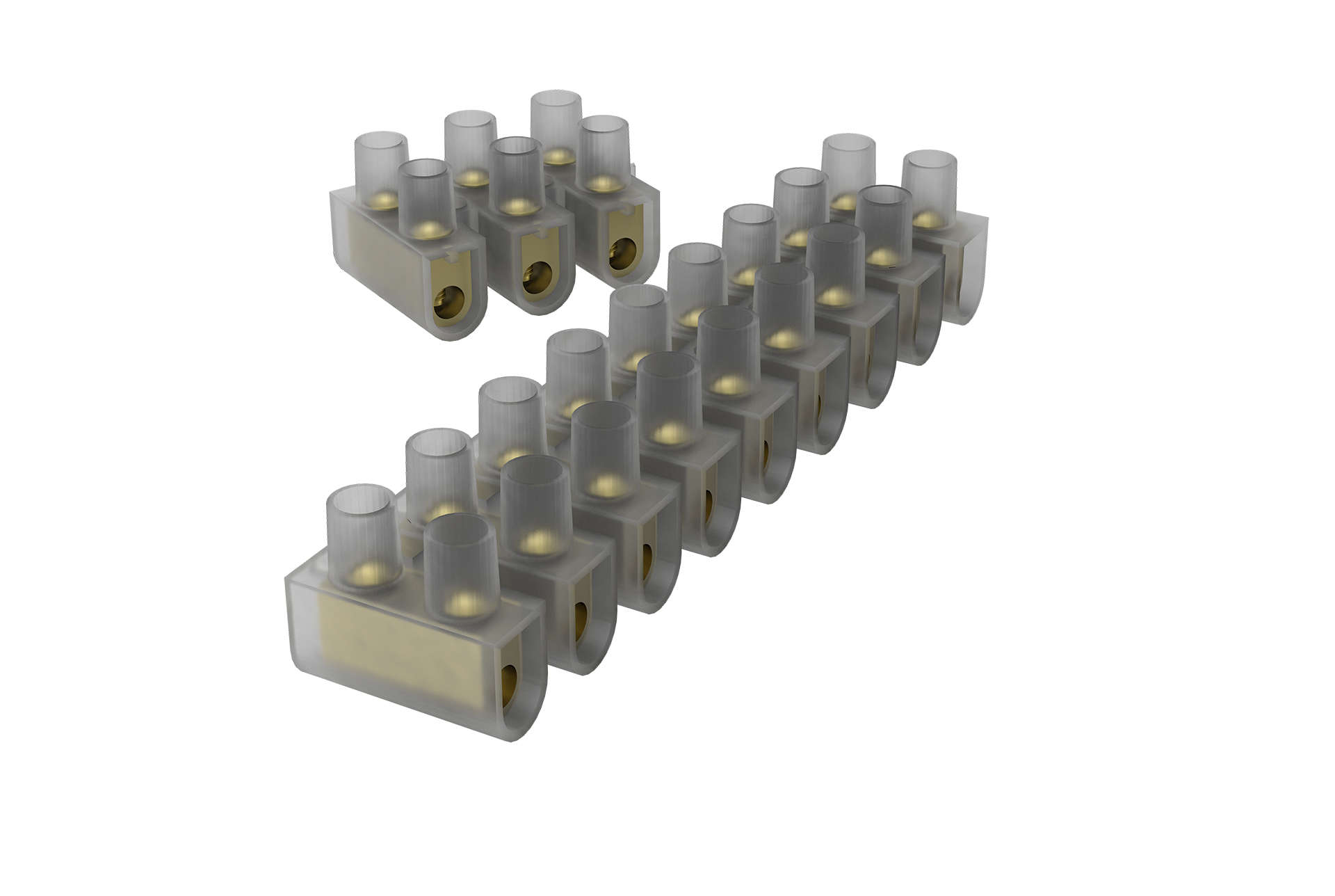 Conector múltiplo 12 bornes 4,0mm²