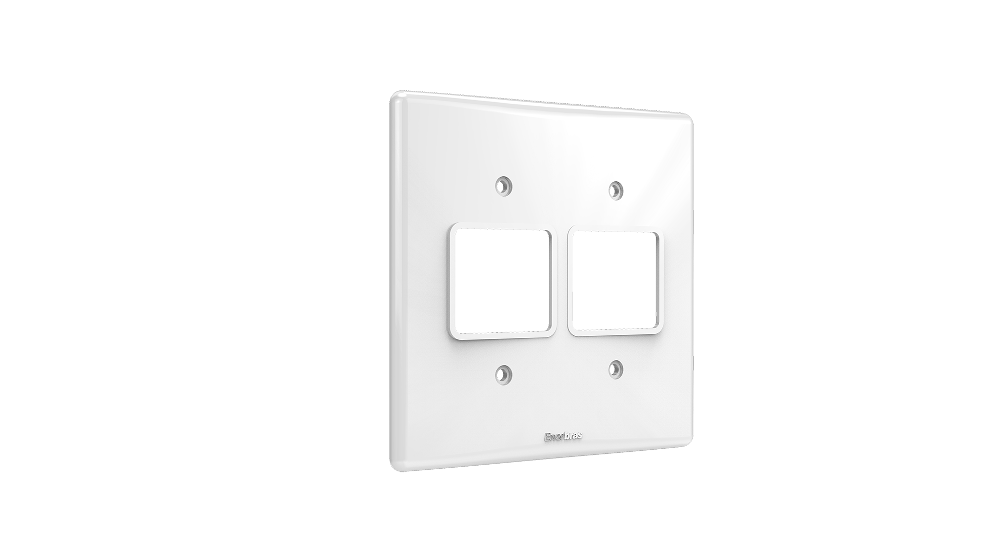 Placa 4x4" 2+2 módulos