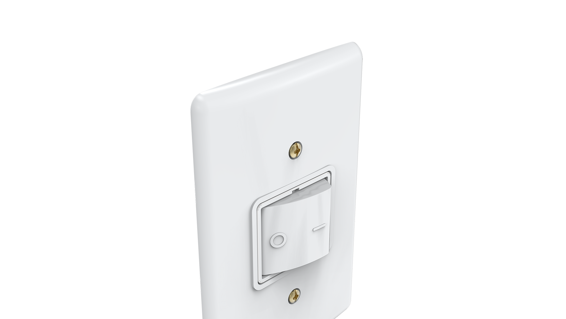 Conjunto interruptor 1 tecla bipolar simples