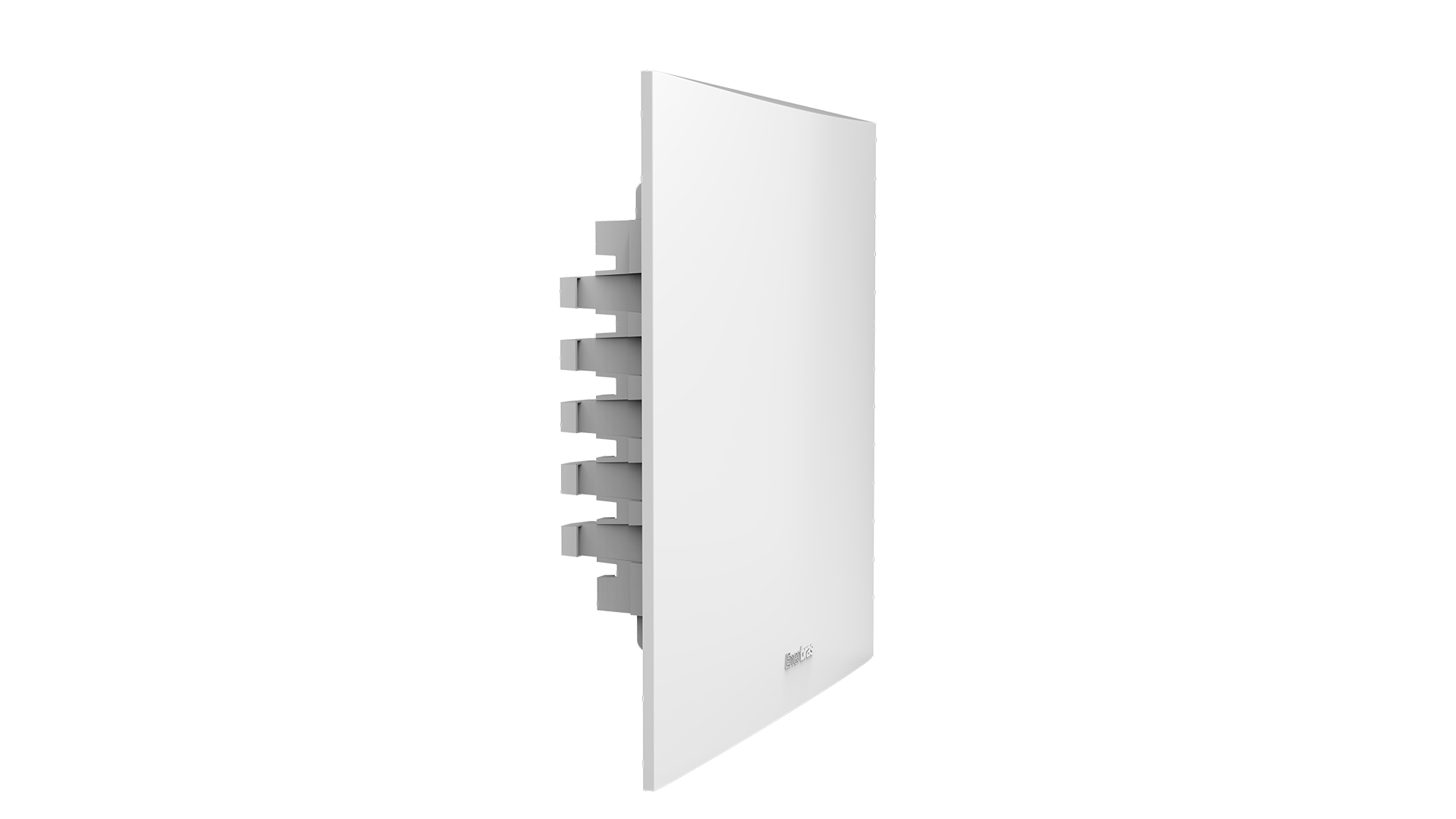 Conjunto placa cega + suporte 4x4"