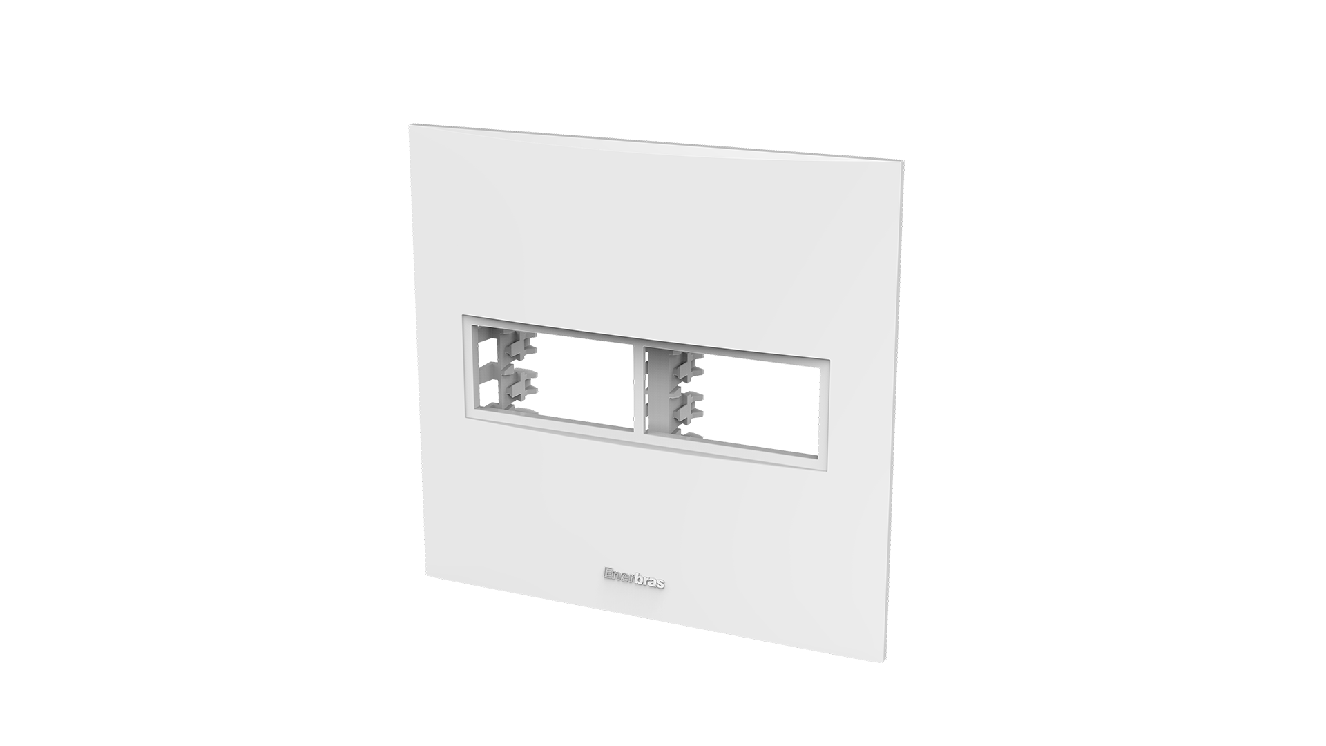 Conjunto placa 1+1 módulos + suporte 4x4"