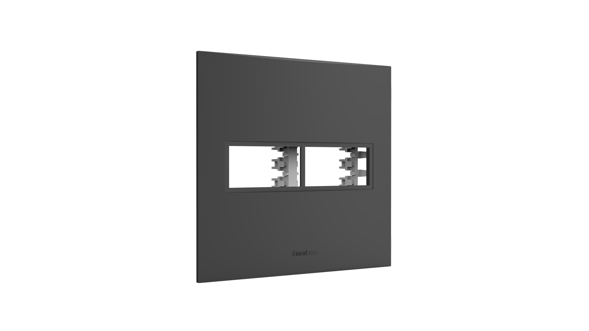 Conjunto placa 1+1 módulos + suporte 4x4"