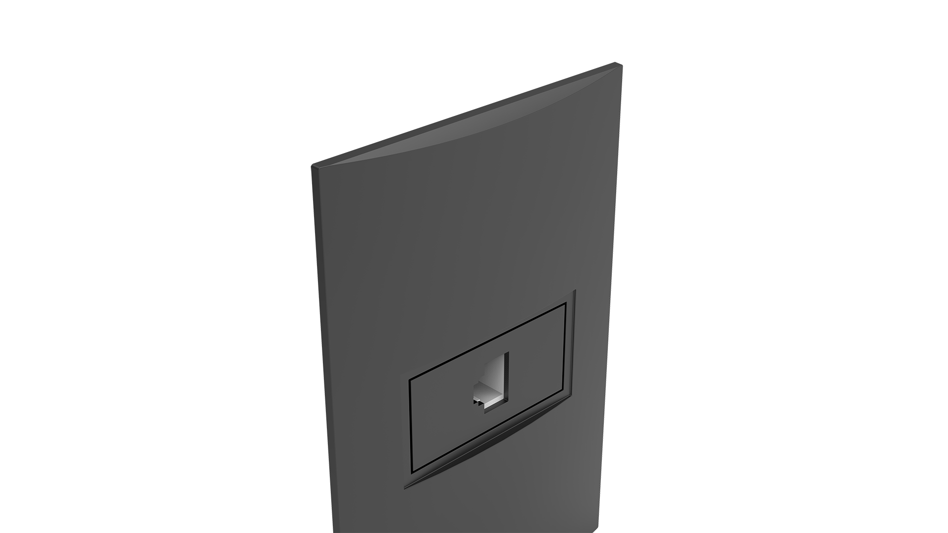 Conjunto tomada rj-11 telefonia