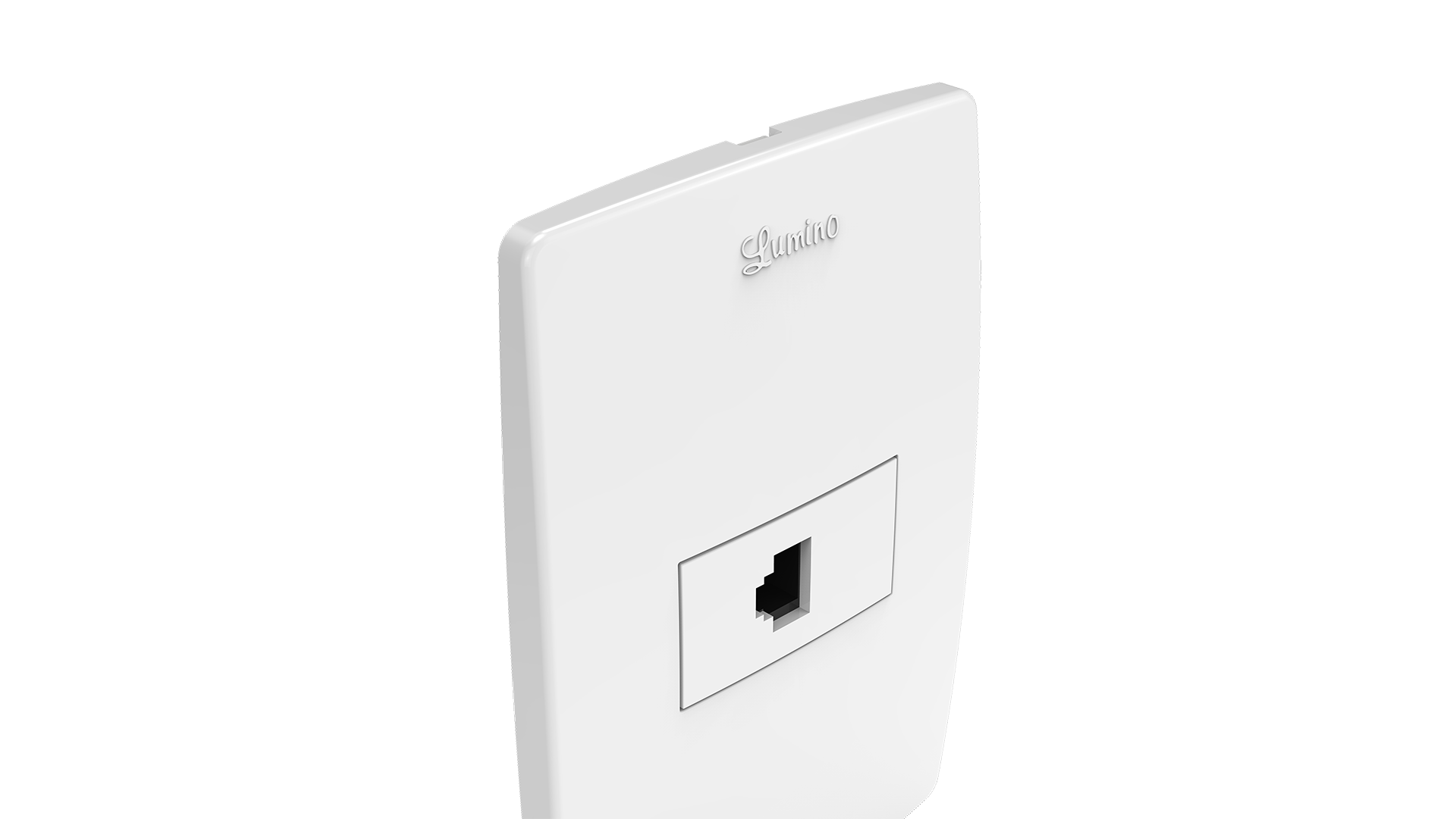 Conjunto tomada rj-11 telefonia