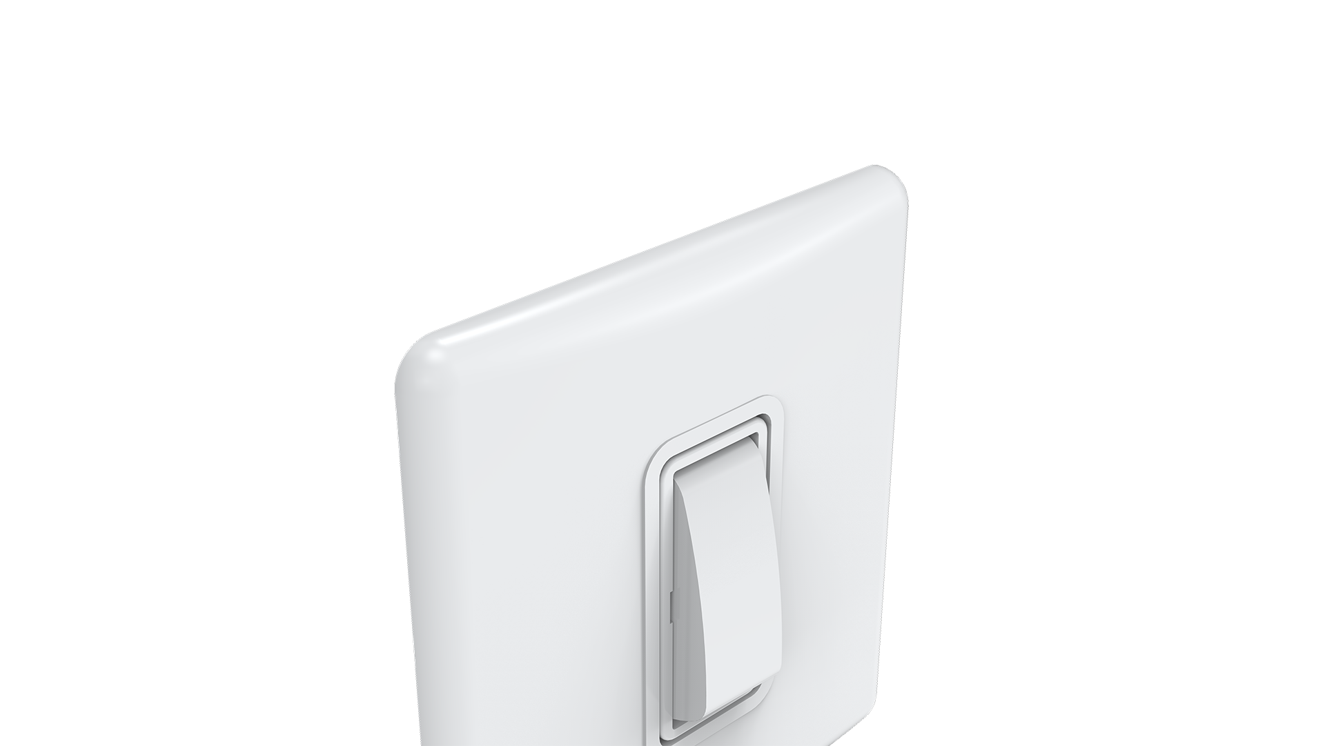 Conjunto interruptor 1 tecla paralelo