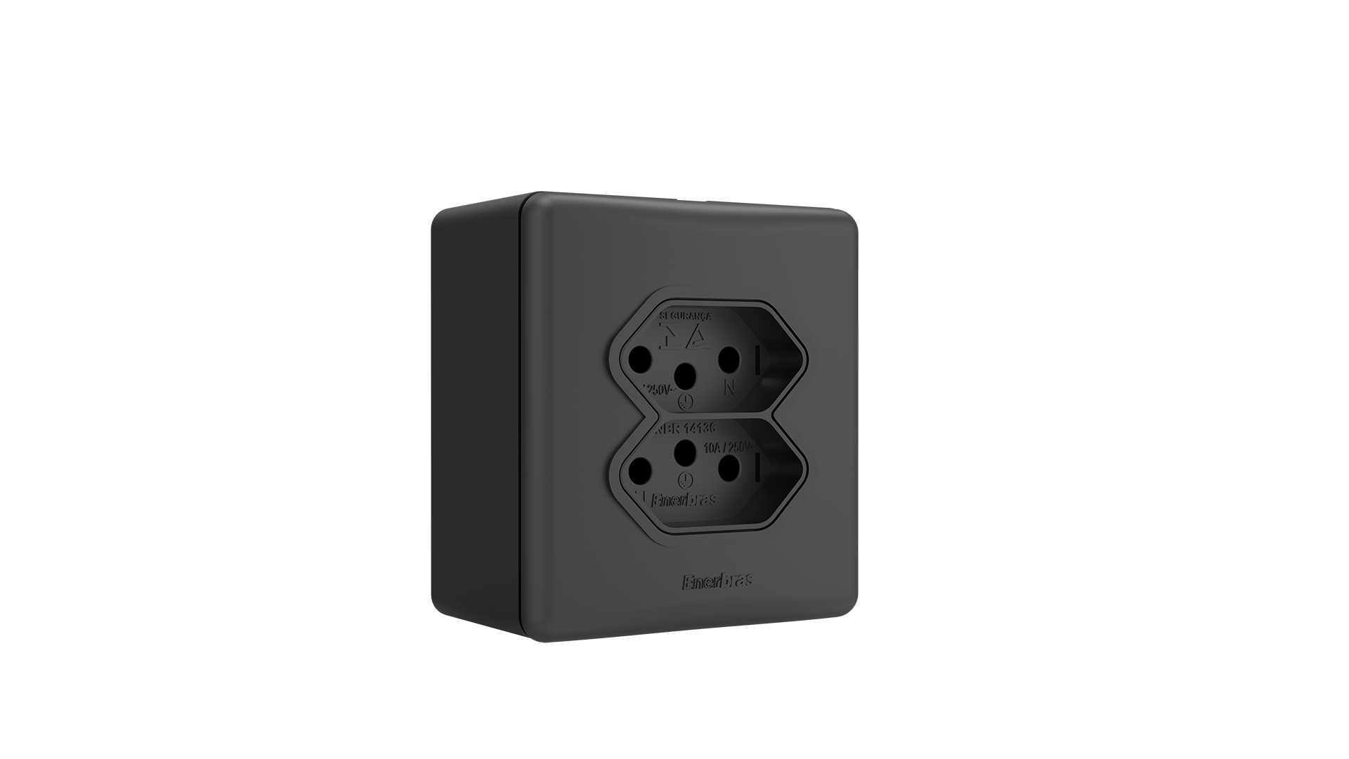 Conjunto tomada dupla 10a