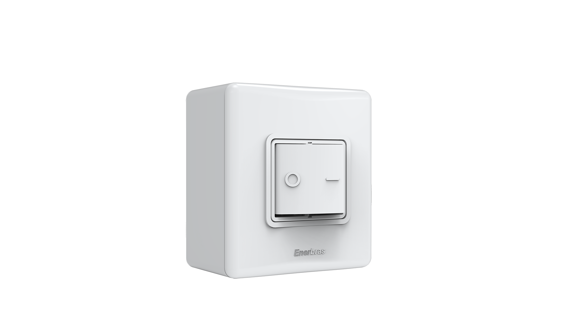 Conjunto interruptor 1 tecla bipolar simples