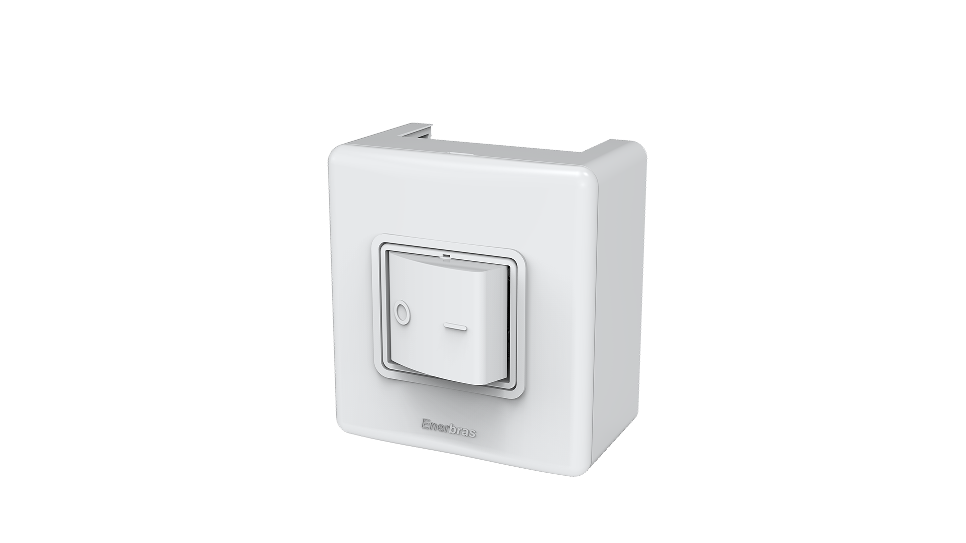 Conjunto interruptor 1 tecla bipolar simples