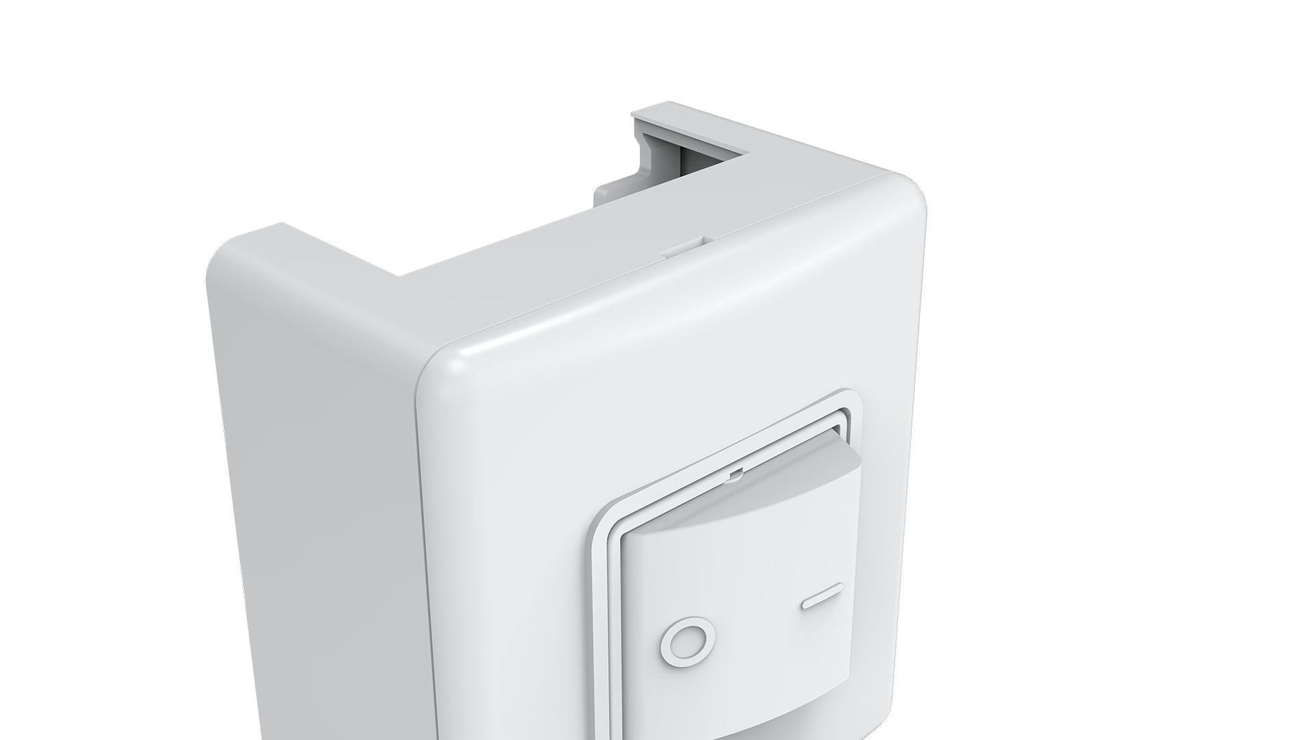 Conjunto interruptor 1 tecla bipolar simples