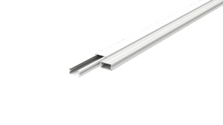 Canaleta 20x10 sem fita e sem divisório