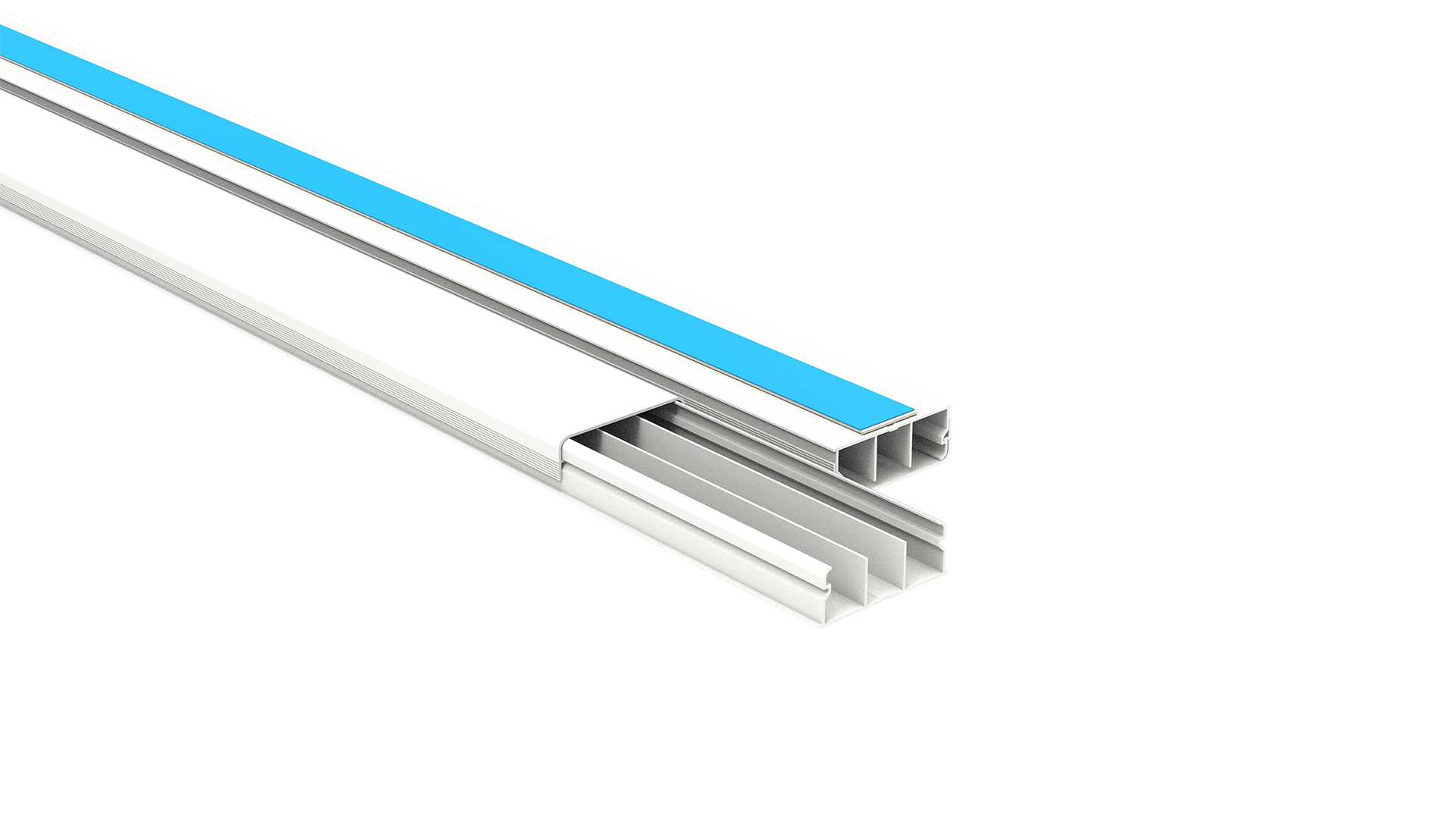 Canaleta 40x15 com fita dupla face