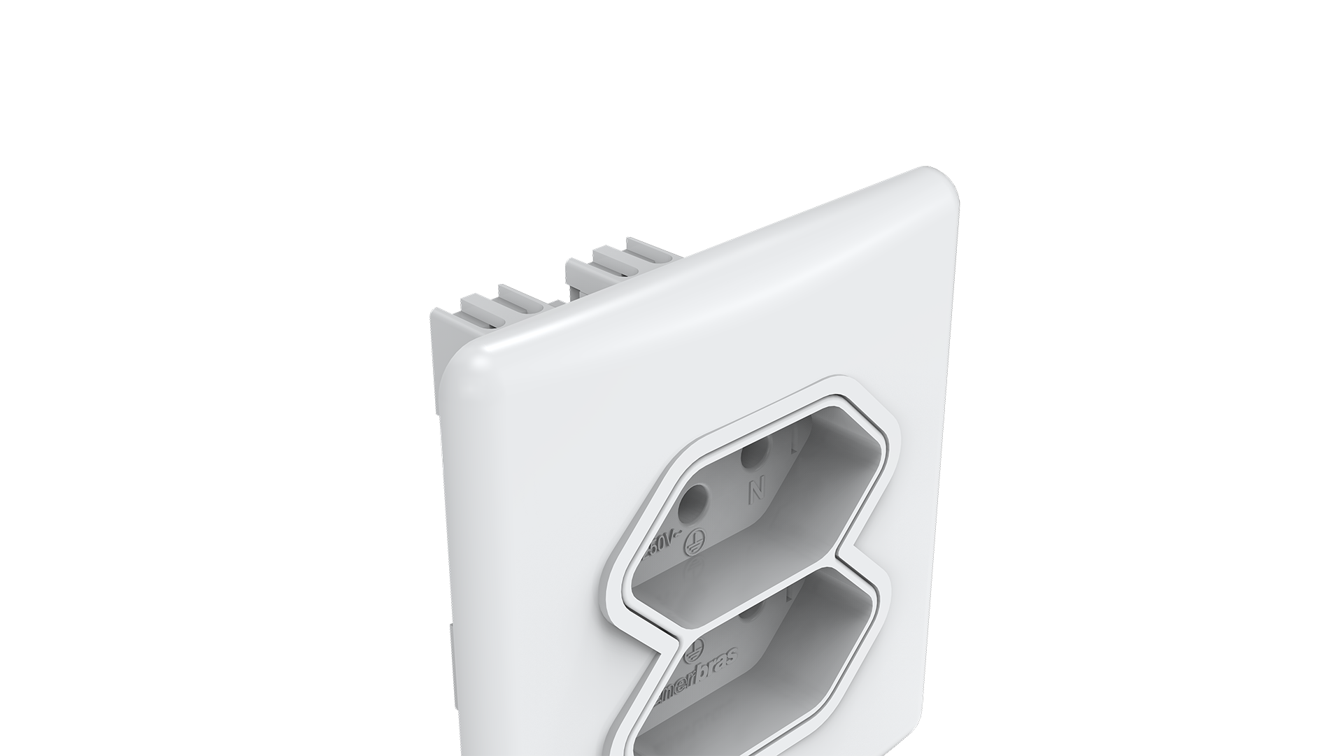 Conjunto tomada dupla 20a