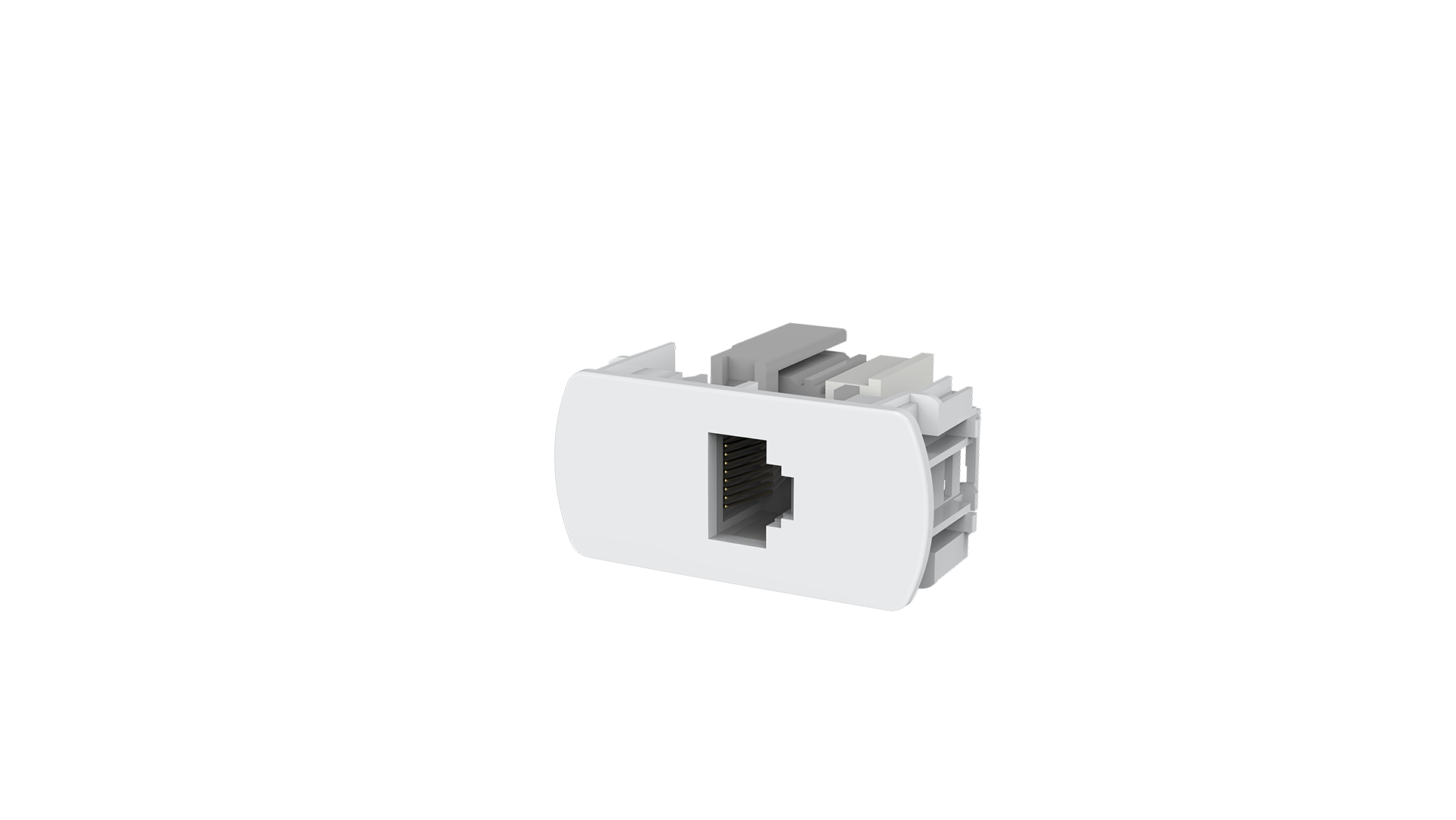 Conjunto tomada rj-45 dados cat. 14