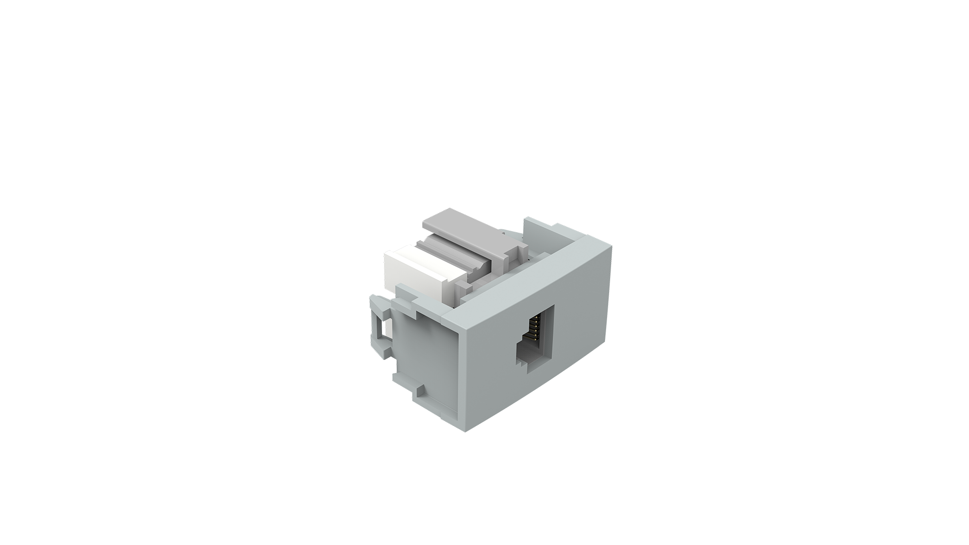 Módulo tomada rj45 dados cat.5e