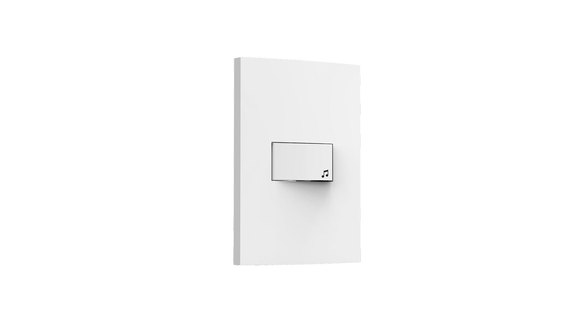 Conjunto interruptor 1 tecla campainha