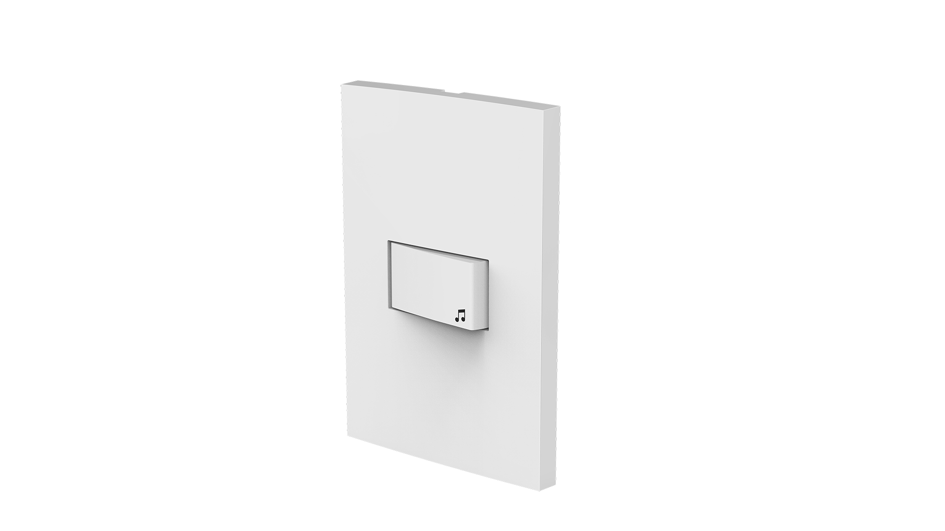 Conjunto interruptor 1 tecla campainha