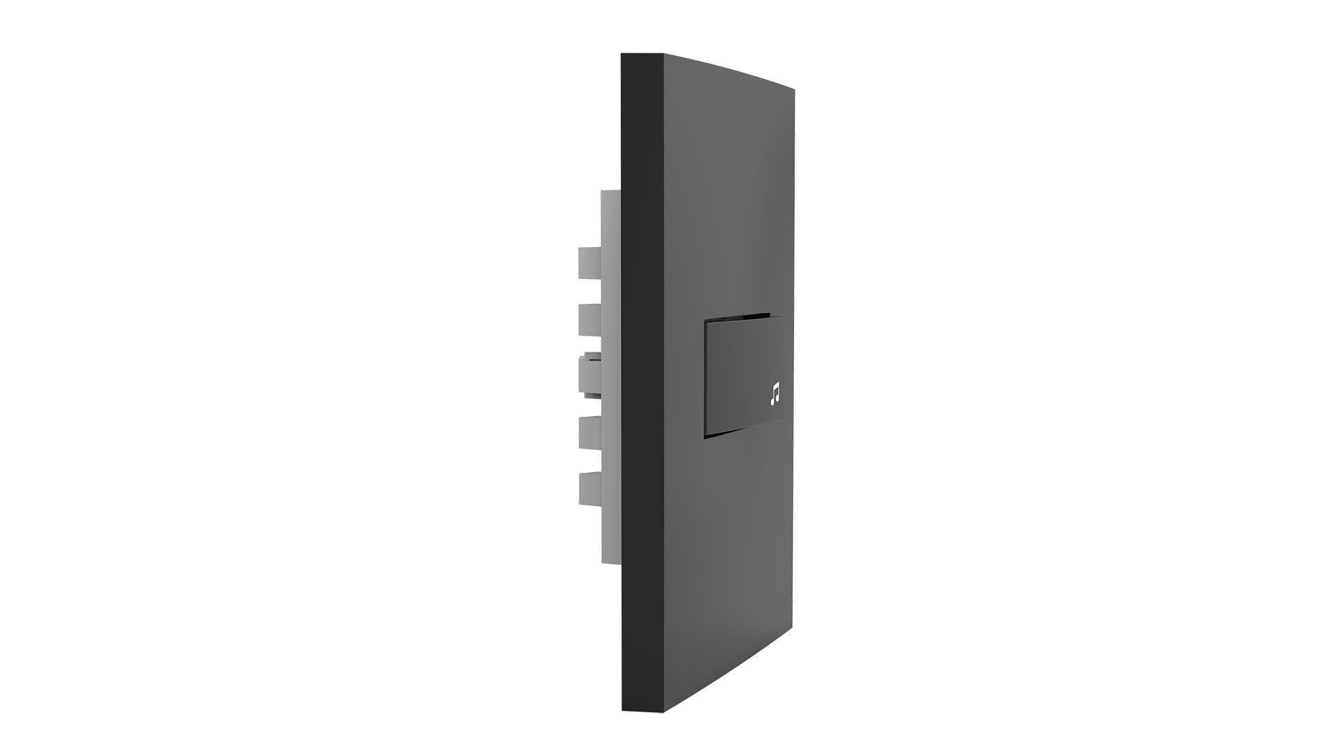 Conjunto interruptor 1 tecla campainha