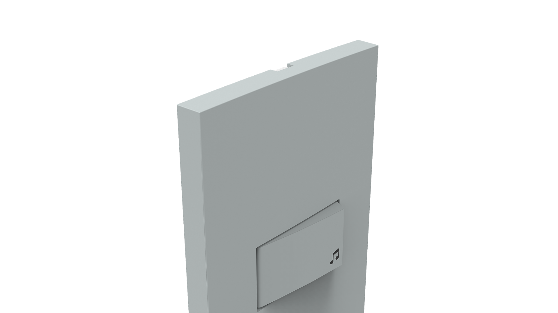 Conjunto interruptor 1 tecla campainha 10a 250v~