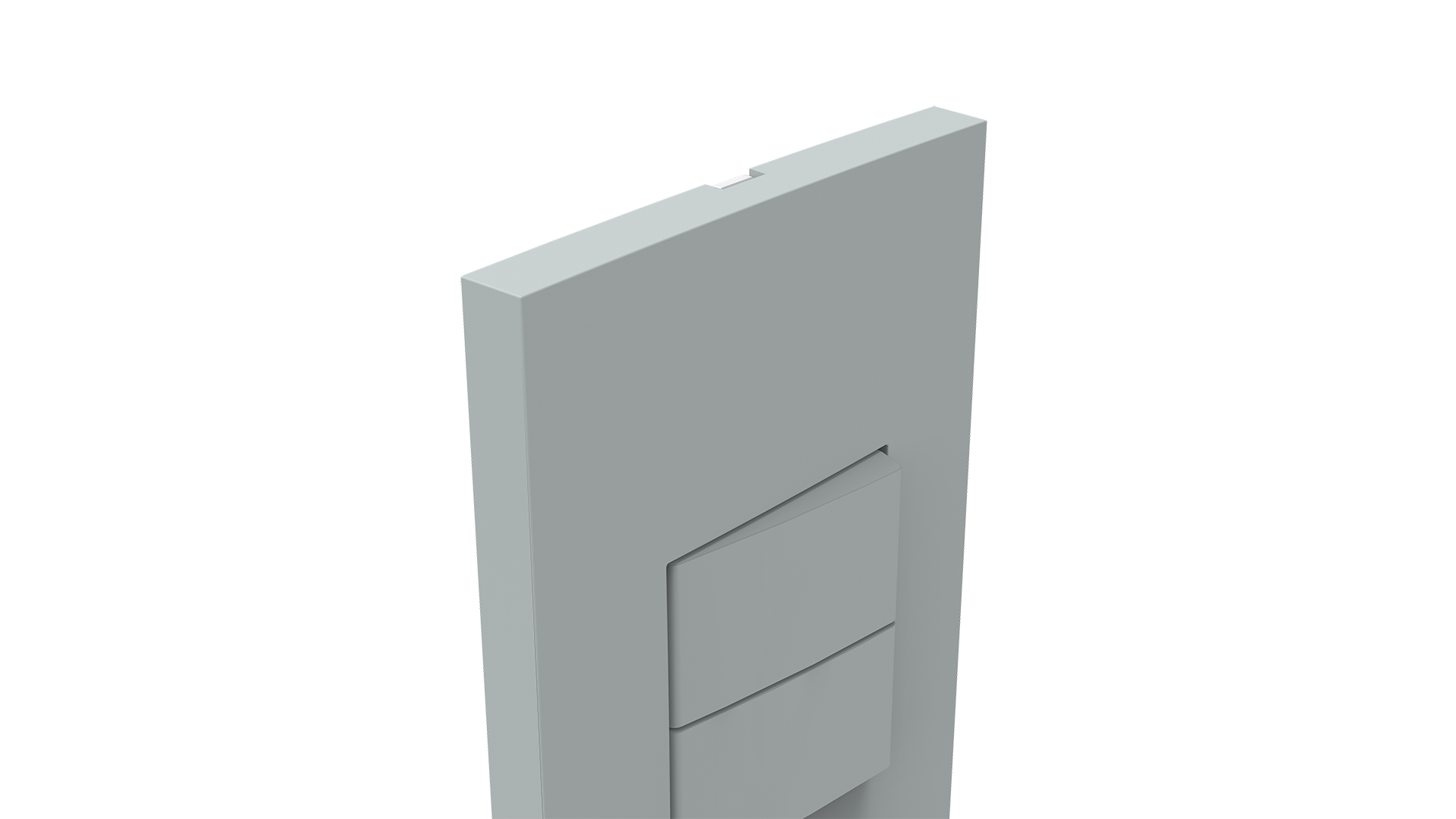 Conjunto interruptor 1 tecla simples + 1 tecla paralelo 10a 250v~