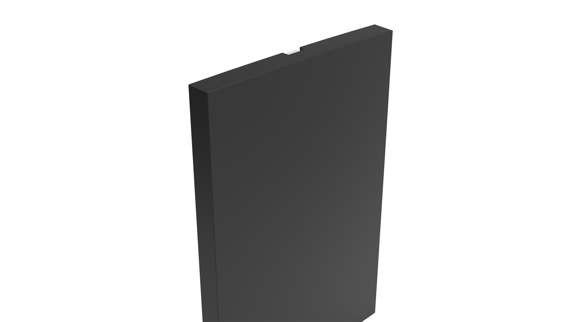 Conjunto placa cega + suporte 2x4"