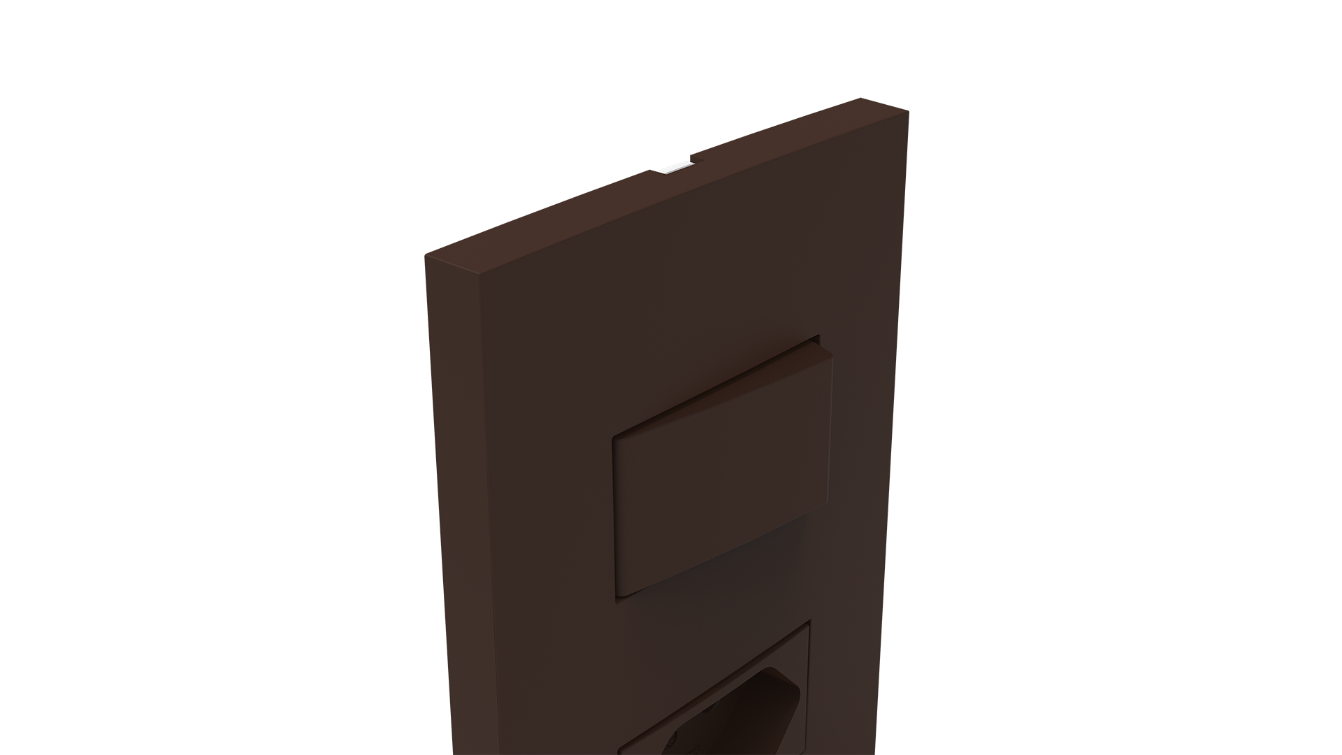 Conjunto interruptor 1 tecla paralelo 10a + tomada 20a 250v~