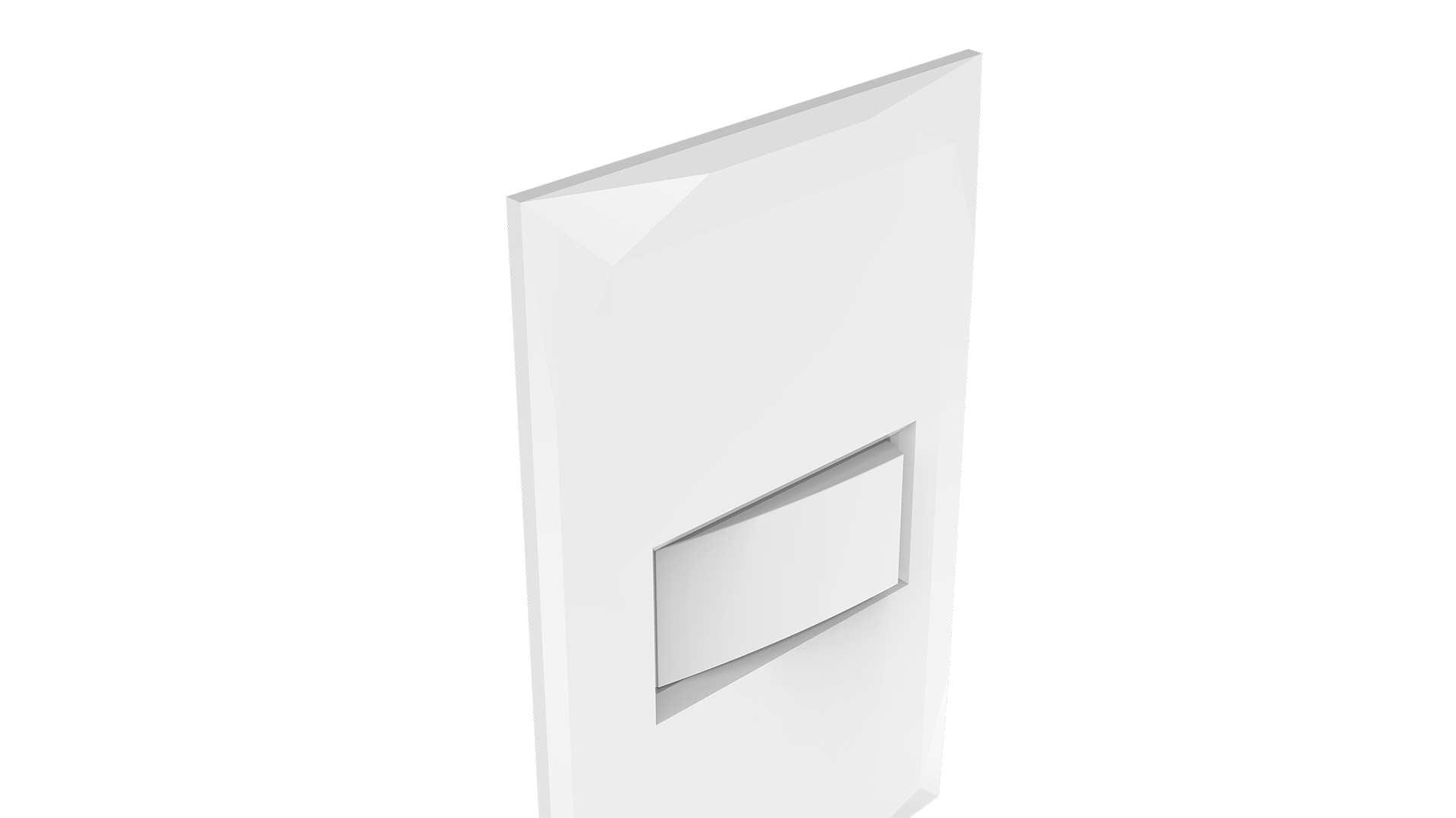 Conjunto interruptor 1 tecla simples