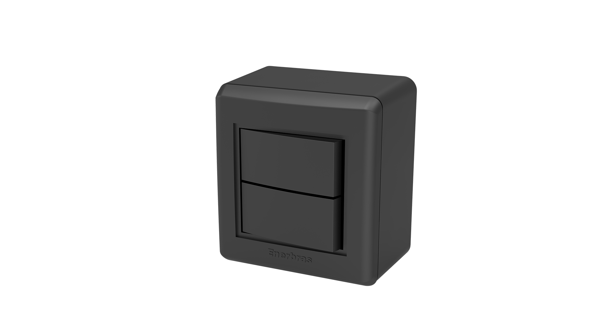 Conjunto interruptores 2 teclas simples