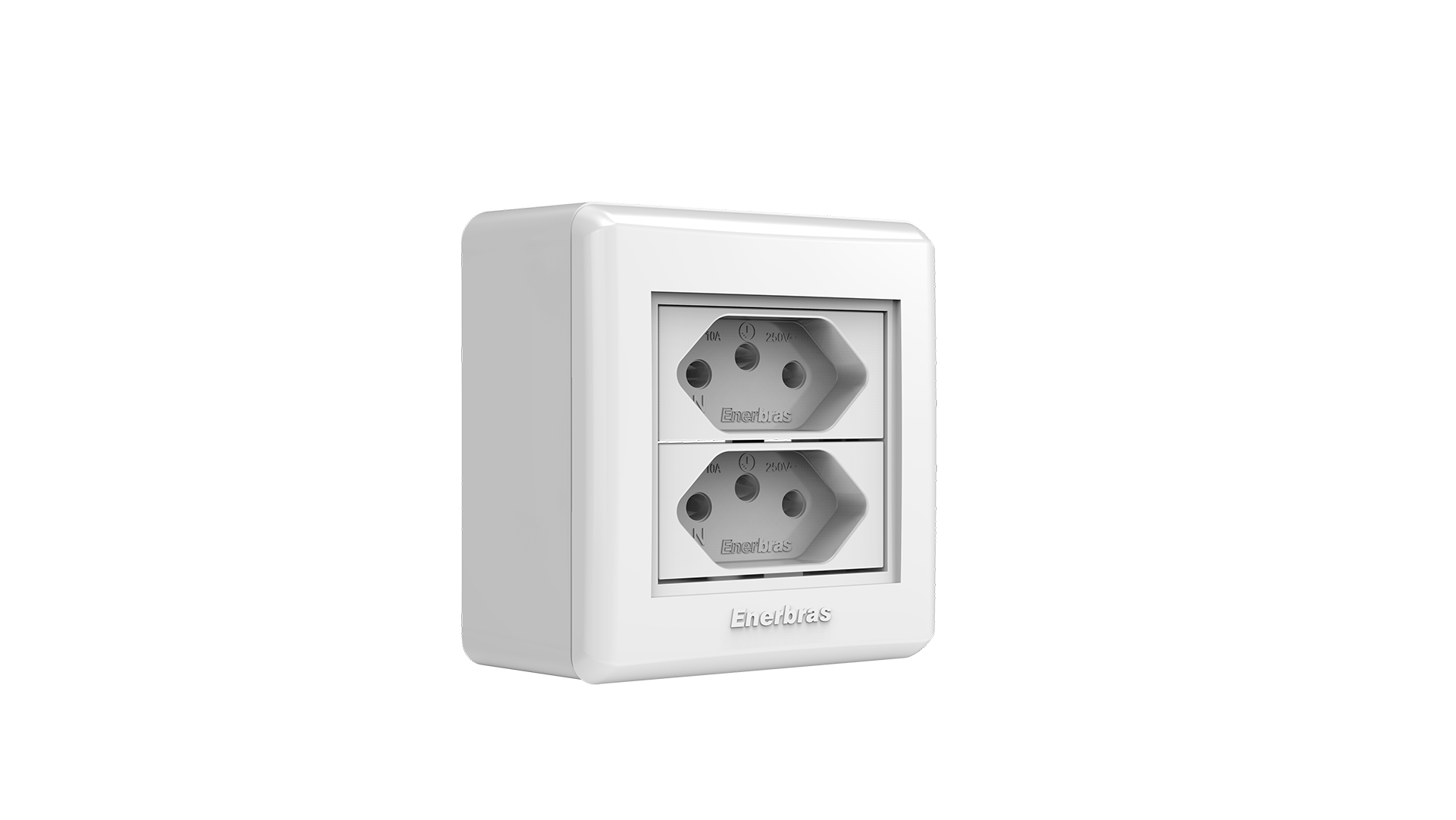 Conjunto tomada dupla 10a